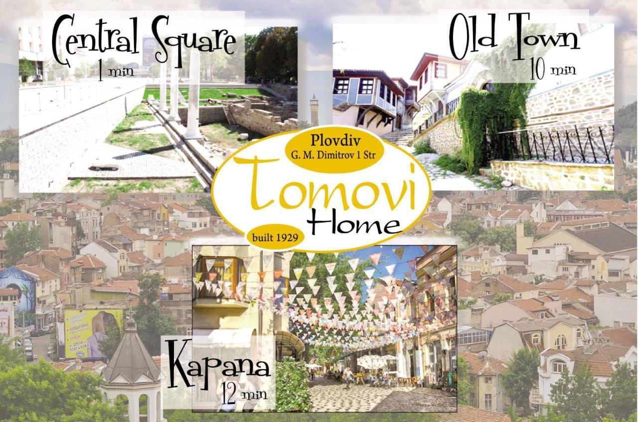 Tomovi Home - Three Bedrooms City Center Plovdiv Kültér fotó
